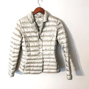 ADD Ultra Lightest Down Jacket in Silver Gray Size 2